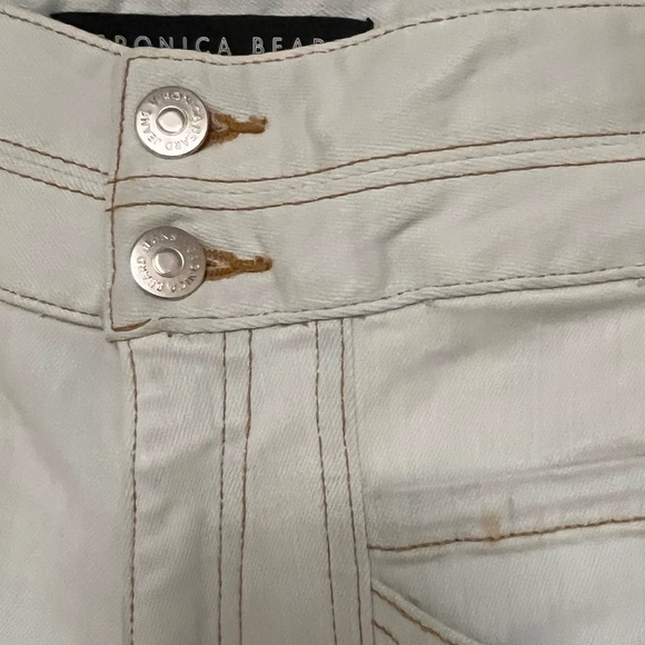 Veronica Beard Farrah jeans size 00. Never worn. 35” inseam. 11 inch high rise. - Picture 4 of 8